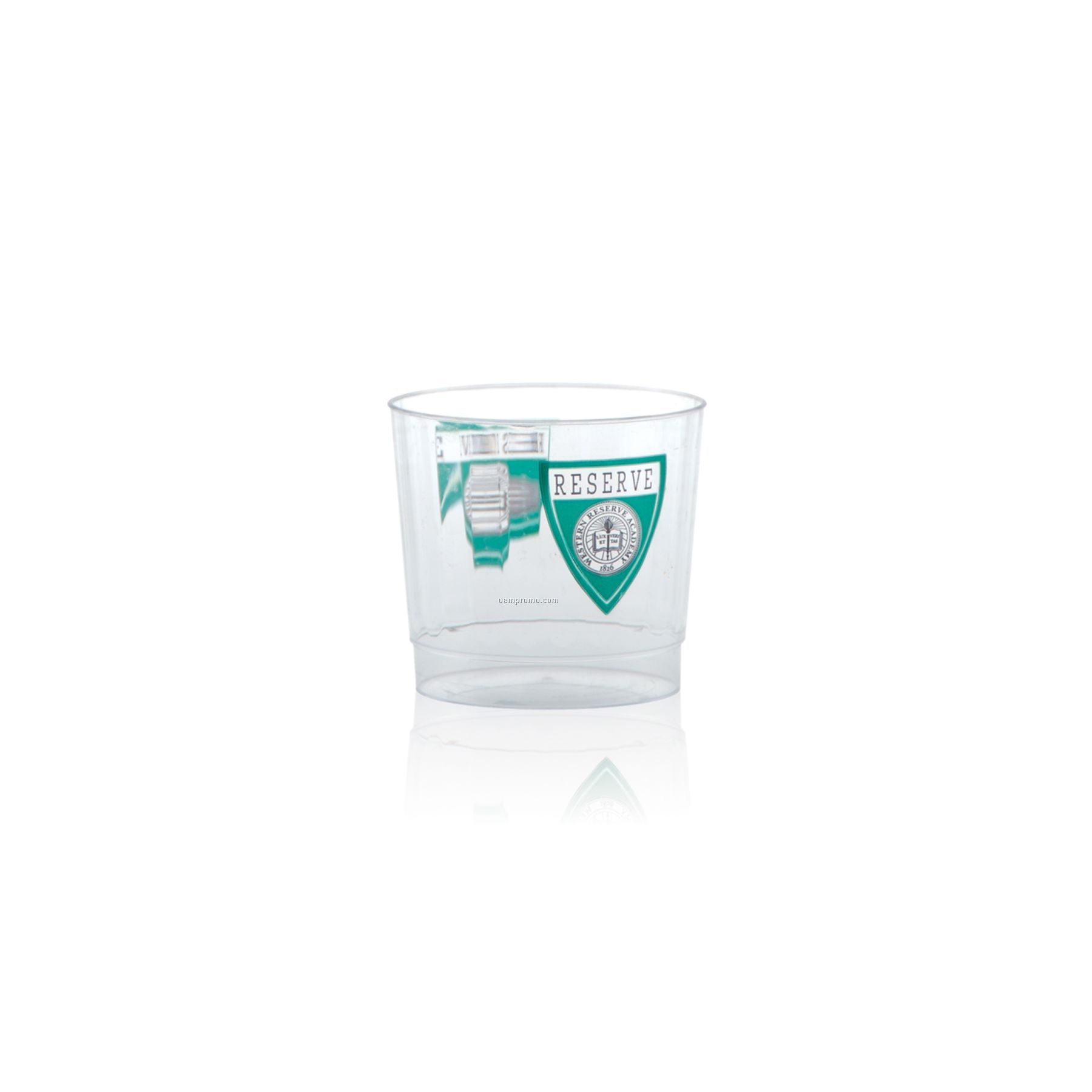 9 Oz. Clear Fluted Plastic Cup
