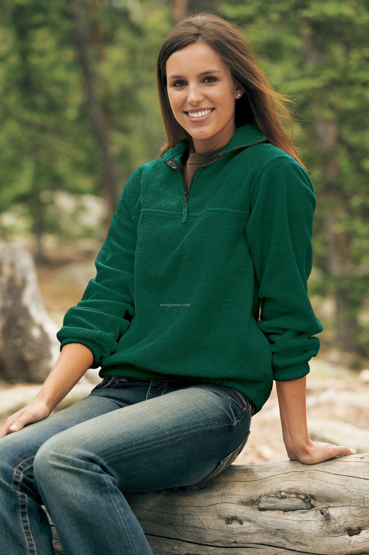 Adult Sierra Pacific Quarter Zip Pullover Jacket (5xl)