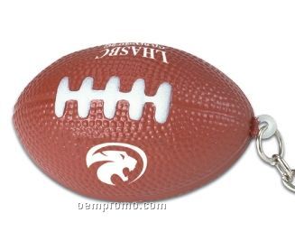 Football Squeeze Toy Key Chain