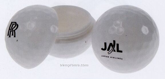 Golf Ball Shaped Vanilla Lip Balm (Factory Direct 8-10 Weeks)