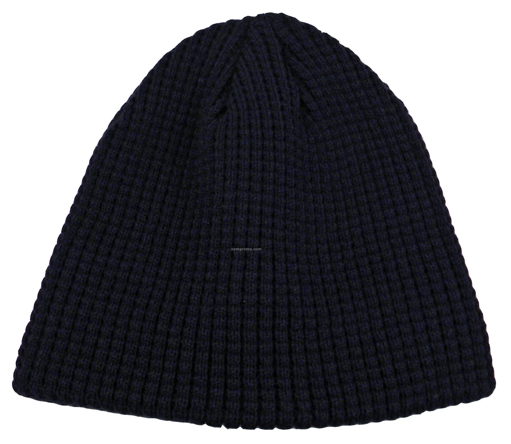 Solid Colored Big Bear Eco Beanie (Domestic 5 Day Delivery)