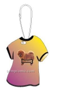 Chow Chow Dog T-shirt Zipper Pull