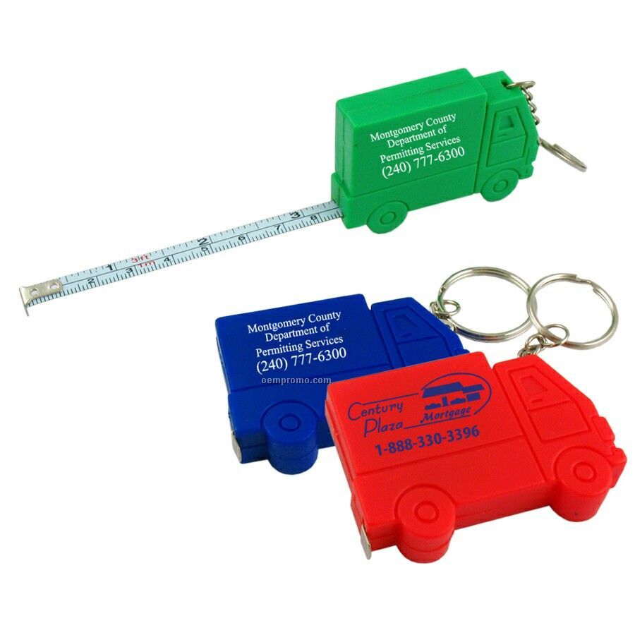 Truck Tape Measure W/ Key Chain