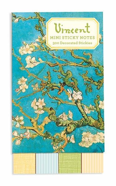 Van Gogh Almond Blossoms Mini Sticky Notes