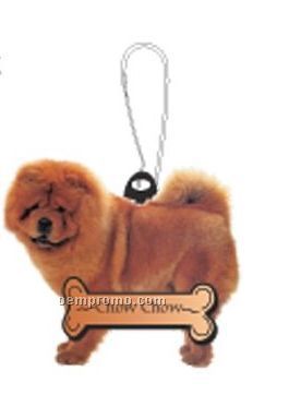 Chow Chow Dog Zipper Pull