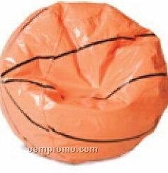 Vinyl Basketball Bean Bag Chair (Screen Printed)