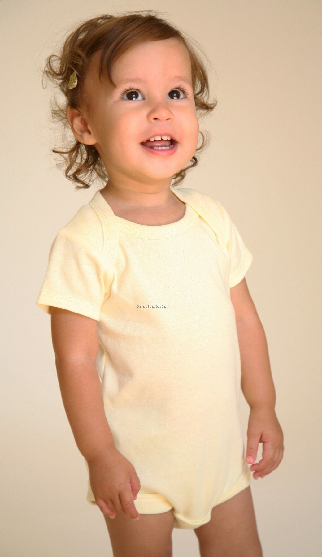 Infants Short Sleeve Lap Shoulder Body Suit (6m-24m)