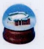 2.5" Snow Globe W/ Custom Color Box