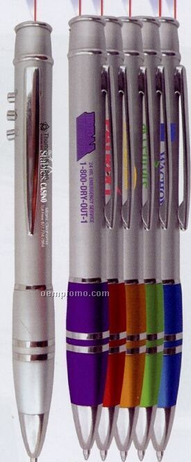 2 Tone Laser Light Ballpoint Pen