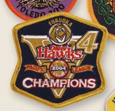 Embroidered Emblem W/Up To 75% Coverage (2