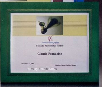 Green Cornell Certificate Holder