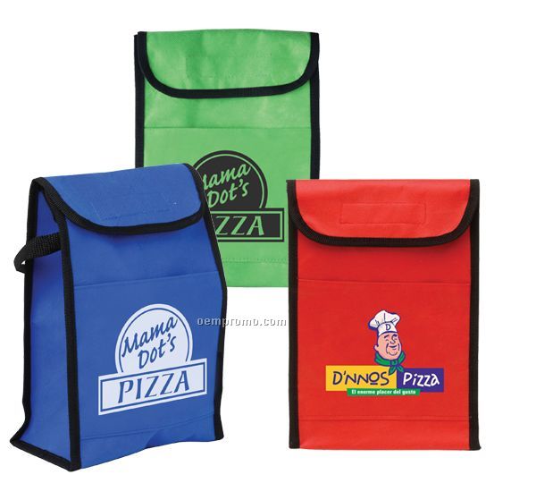 Non Woven Lunch Sack Cooler (4 Color Process)