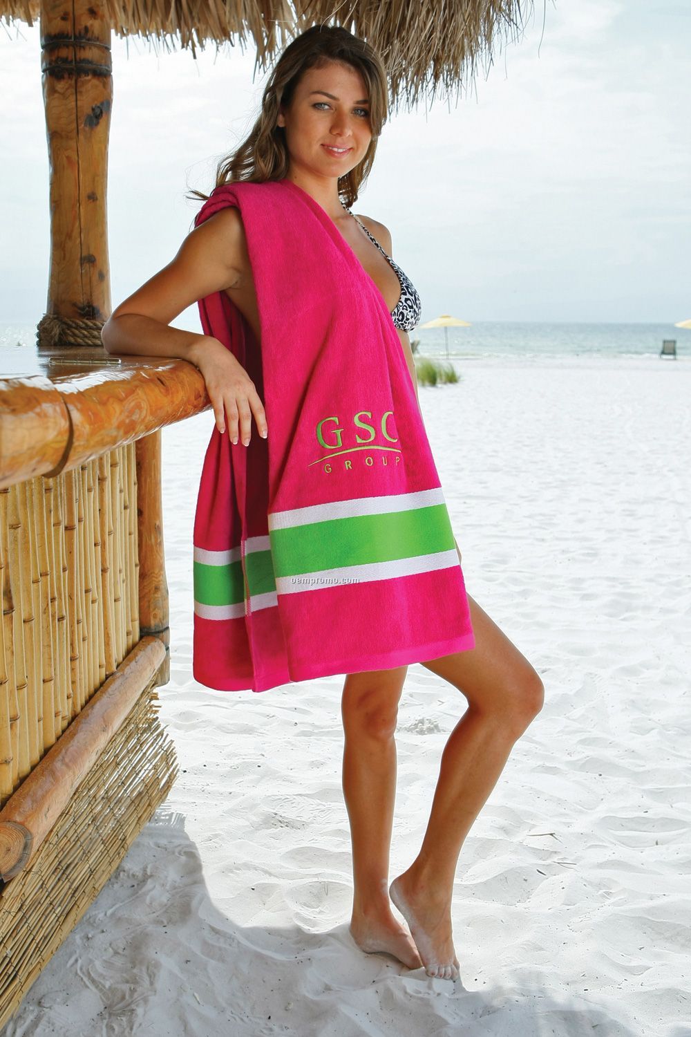 The Sol Gear Collection Beach Towel - Embroidered