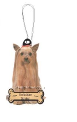 Yorkshire Terrier Dog Zipper Pull