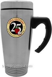 16oz. Stainless Ring Bottom Sport Driver Mug With Stainless Liner