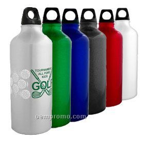 20oz. Aluminum Sports Flask With Speciality Pyrogggrip Ink!