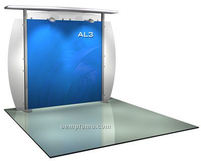 Alumalite Classic Display With Straight Canopy (10')