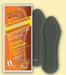 Foot Warmer Insoles W/ Custom Insert Card (4-3/4