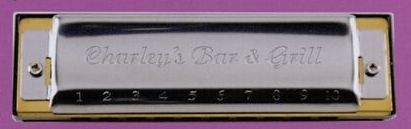 Professional Quality Harmonica (Laser Engraved)