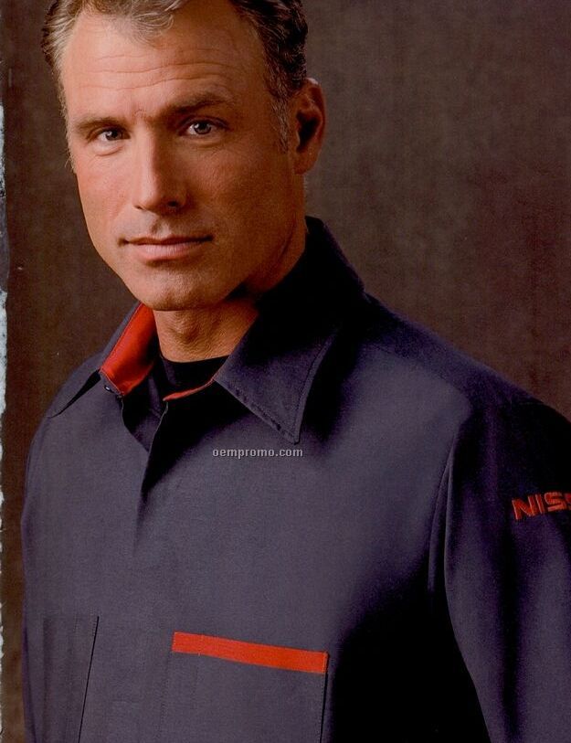 Red Kap Short Sleeve Nissan Technician Shirt