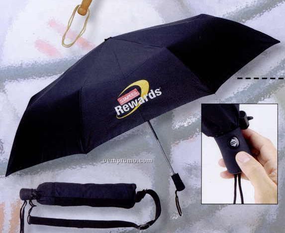 The Tempest Compact Umbrella With Large Canopy