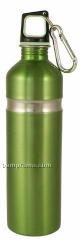 26.5 Oz/750 Ml Stainless Kodiak Bottle W/Carbineer