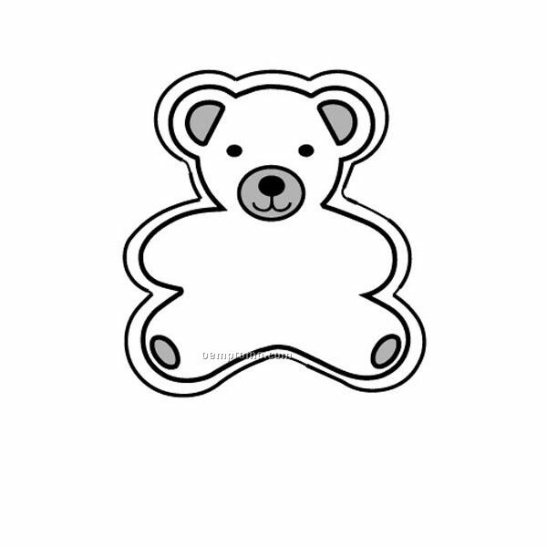 Stock Shape Bear Recycled Magnet (2 5/16