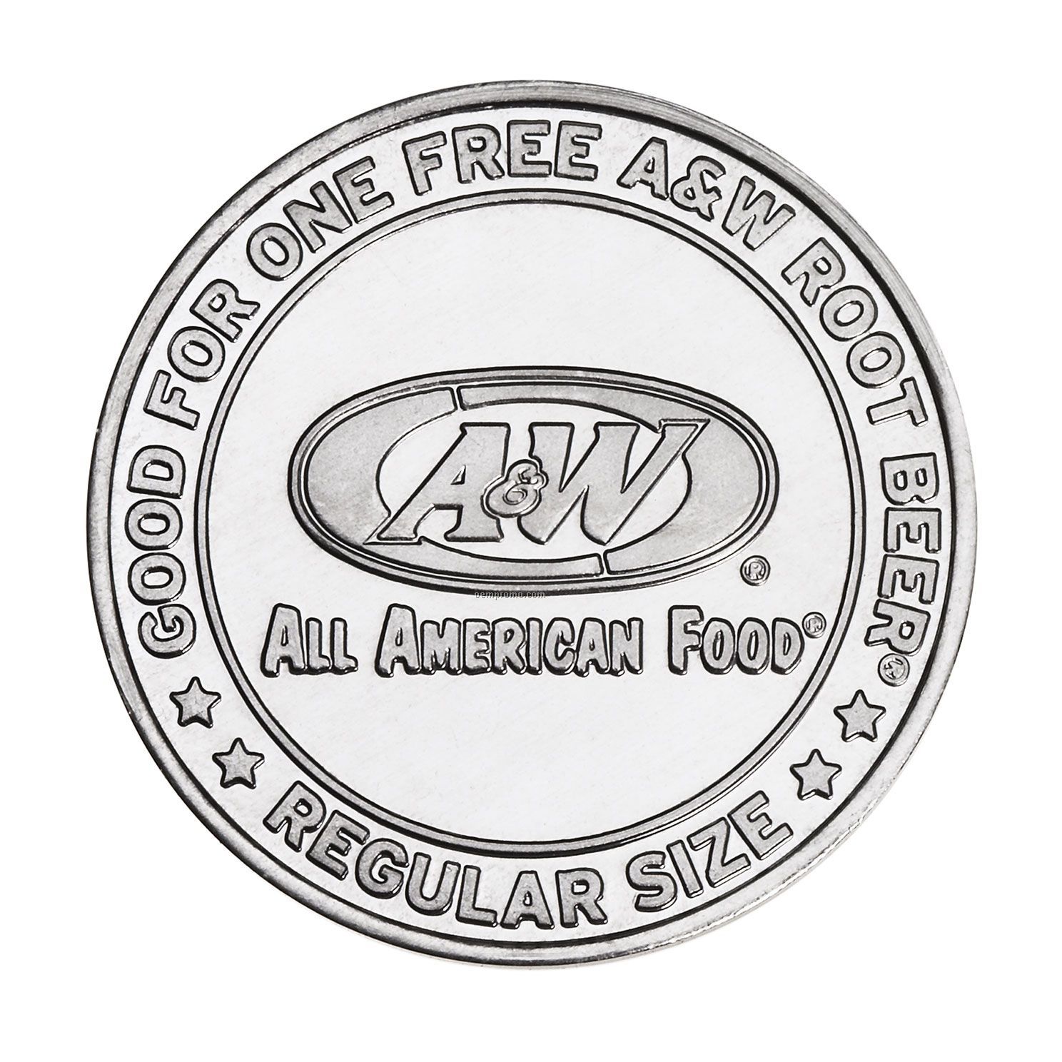 Aluminum Coin - Medallion (1-3/8
