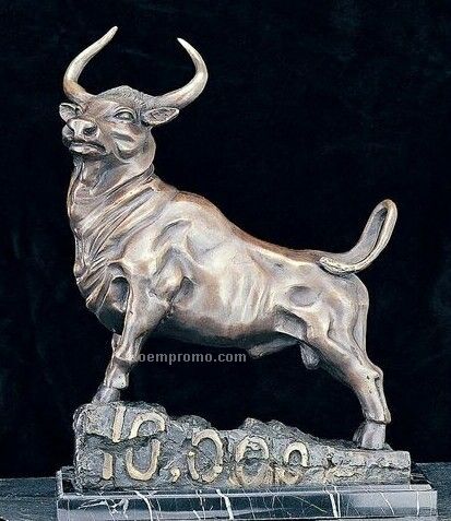 Bronze Bull Cracking 10,000 Mark (Limited Edition)