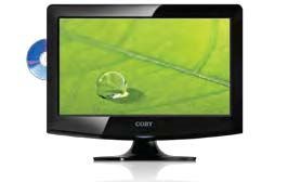 Coby 15.6" Atsc Digital Tv/Monitor With DVD Player & Hdmi Input