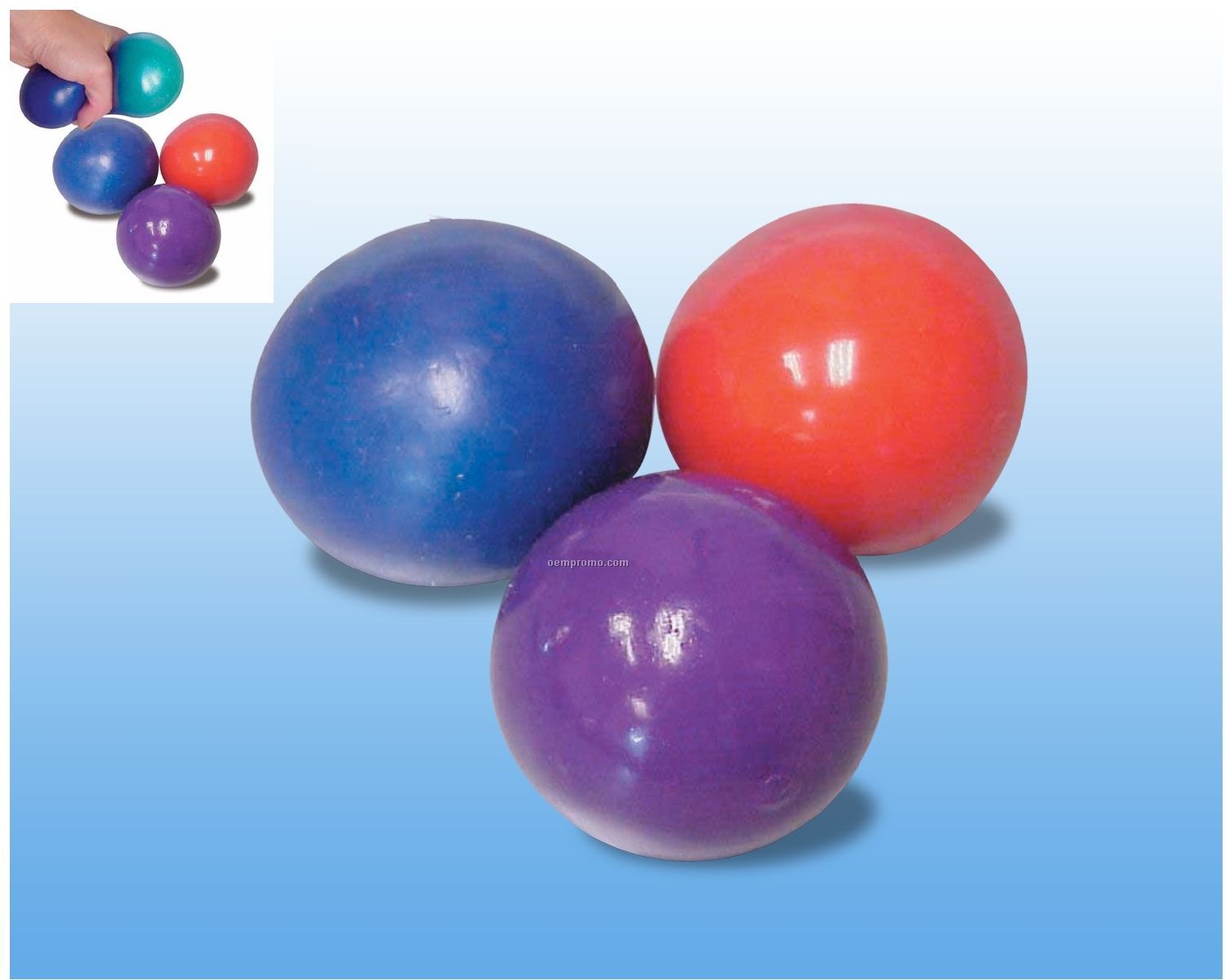 Color Morph Gel Ball (2.5")
