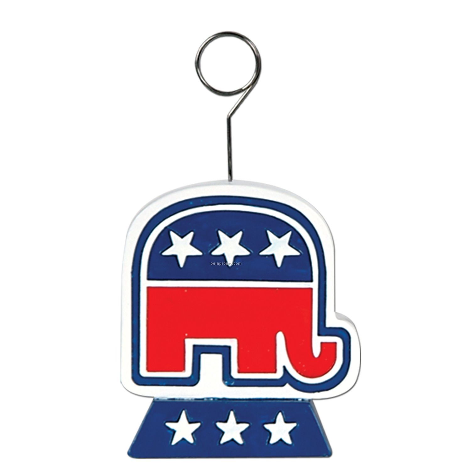 Republican Elephant Photo/ Balloon Holder