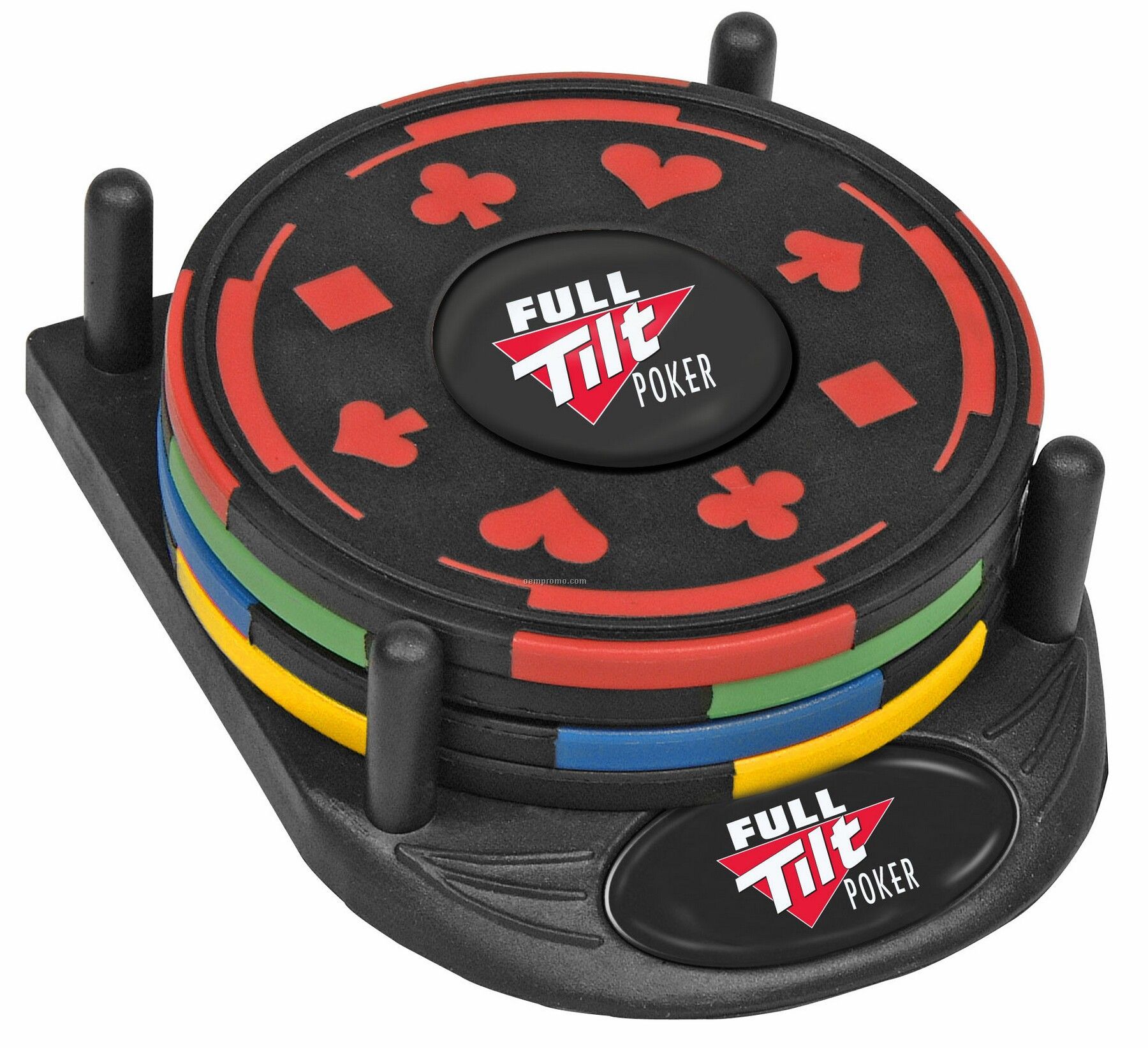 4-piece The Gambler Coaster Set
