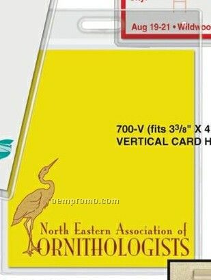 Insert Size Vertical Card Holders (3-3/8