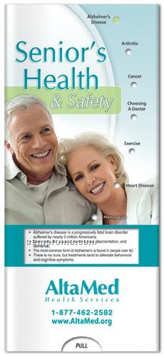Pocket Slider Chart - Senior's Health & Safety
