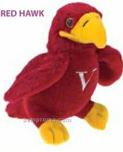 Red Hawk Stuffed Beanie