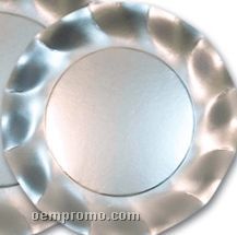 Satin Silver Plates