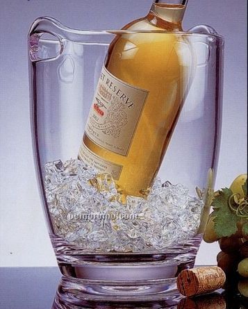 Viva Clear Thick Acrylic Wine Bucket Without Imprint