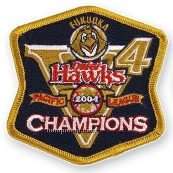 Embroidered Emblem W/ 76% - 100% Coverage (4")