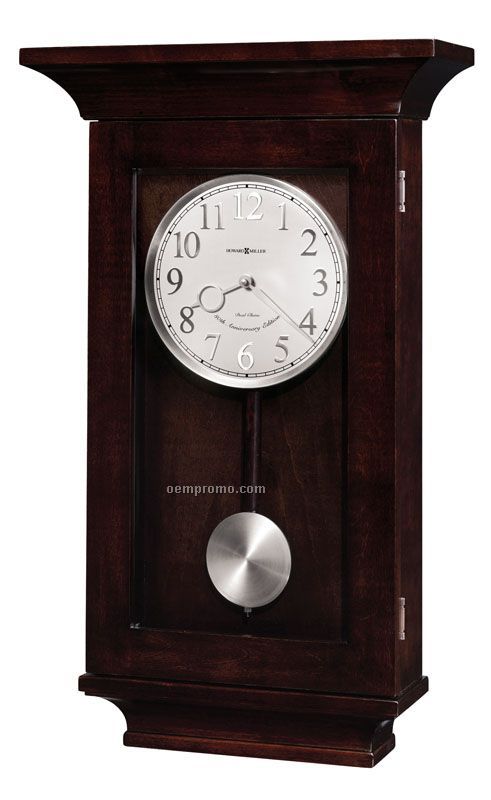 Howard Miller Gerrit Wall Clock W/ Dual Chimes (Blank)