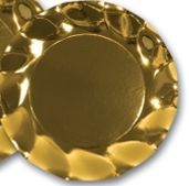 Metallic Gold Plate