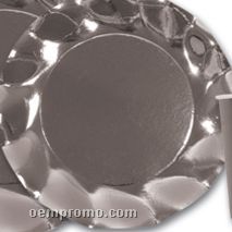 Metallic Silver Plate