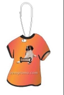 Foxhound Dog T-shirt Zipper Pull