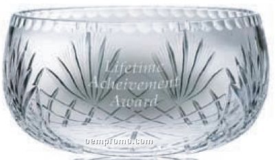 Lead Crystal Bowl Award / 8