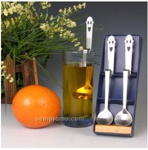 Spoon In Smile Shape , Fashional Design. Special Spoon