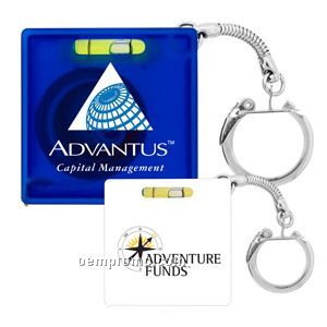 Tape Measure W/ Level Key Chain - Direct Import