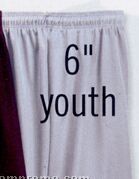 Badger Youth Mini Mesh Shorts With 6" Inseam