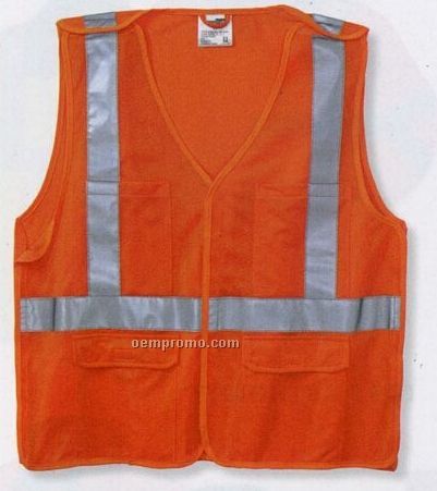 Cornerstone Ansi Class 2 Breakaway Mesh Safety Vest (S-4xl)
