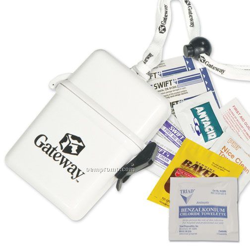 Deluxe First Aid Kit In A Plastic Container
