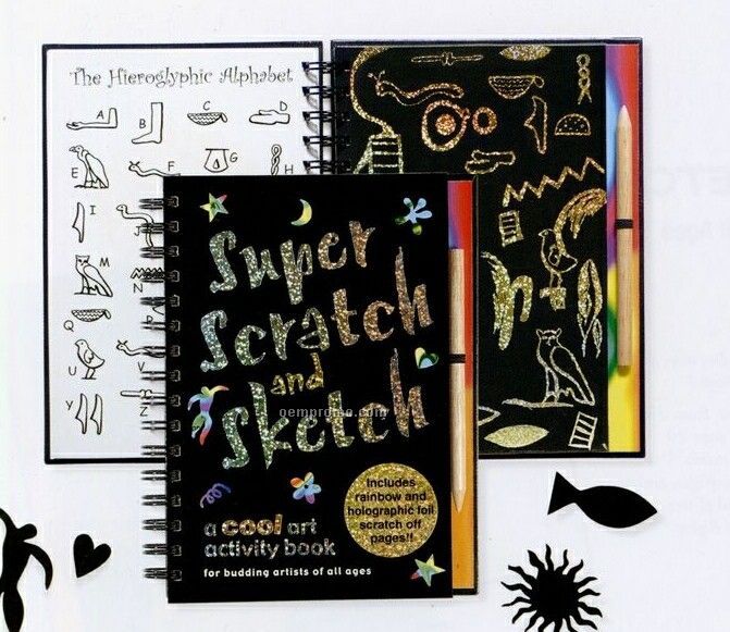 Super Scratch And Sketch Activity Book